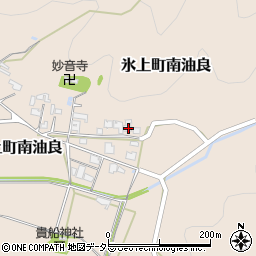 兵庫県丹波市氷上町南油良164周辺の地図