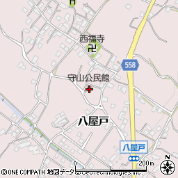 滋賀県大津市八屋戸363周辺の地図