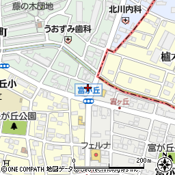 愛知県名古屋市名東区藤里町38-2周辺の地図