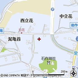 愛知県長久手市岩作泥亀首2周辺の地図