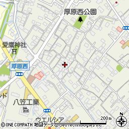 静岡県富士市厚原821周辺の地図