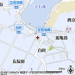 愛知県長久手市岩作泥亀首41周辺の地図