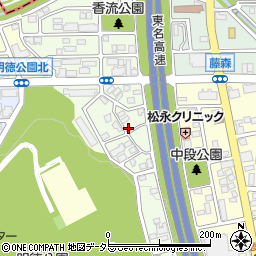 愛知県名古屋市名東区藤森西町1308周辺の地図