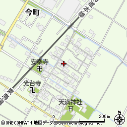 滋賀県東近江市今町151周辺の地図