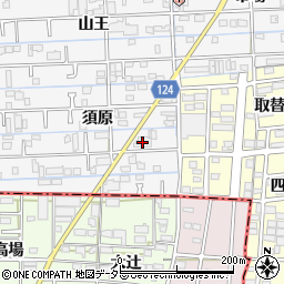 ルイシャトレ甚目寺周辺の地図