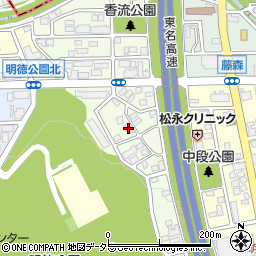 愛知県名古屋市名東区藤森西町1208周辺の地図