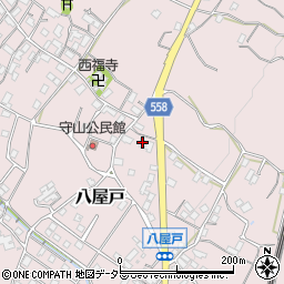 滋賀県大津市八屋戸472周辺の地図