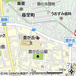 愛知県名古屋市名東区豊が丘1109周辺の地図