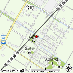 滋賀県東近江市今町260-3周辺の地図