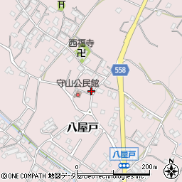 滋賀県大津市八屋戸359周辺の地図