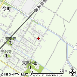 滋賀県東近江市今町132周辺の地図