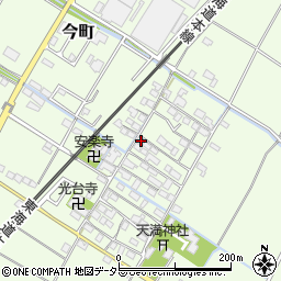 滋賀県東近江市今町152周辺の地図