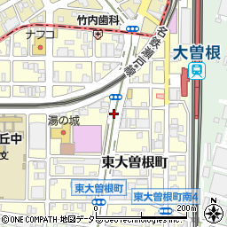 大曽根駅西周辺の地図