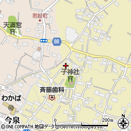 静岡県富士市一色229周辺の地図