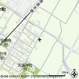 滋賀県東近江市今町74周辺の地図