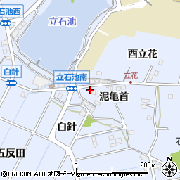 愛知県長久手市岩作泥亀首31周辺の地図