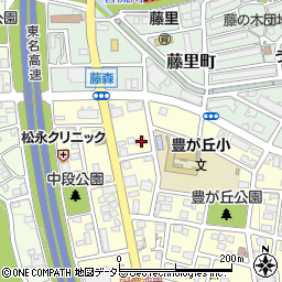 愛知県名古屋市名東区豊が丘905周辺の地図