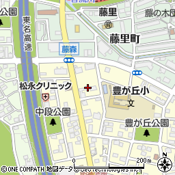 愛知県名古屋市名東区豊が丘905-2周辺の地図