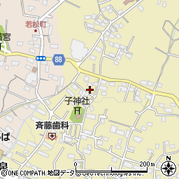 静岡県富士市一色235-12周辺の地図