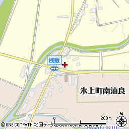 兵庫県丹波市氷上町桟敷494周辺の地図