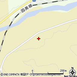 岡山県津山市加茂町小渕713-1周辺の地図