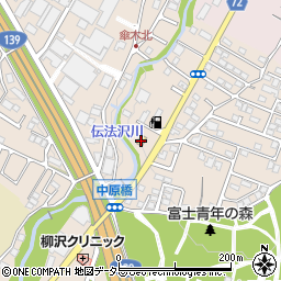 ファミリーマート富士伝法店周辺の地図