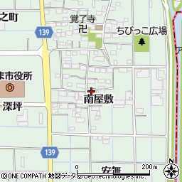 愛知県あま市七宝町沖之島南屋敷54周辺の地図