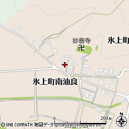 兵庫県丹波市氷上町南油良108周辺の地図