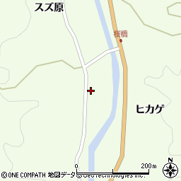 愛知県豊田市中当町桜ノ木周辺の地図