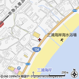 BAYSIDE CAFE 三浦海岸周辺の地図