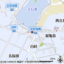 愛知県長久手市岩作泥亀首39周辺の地図