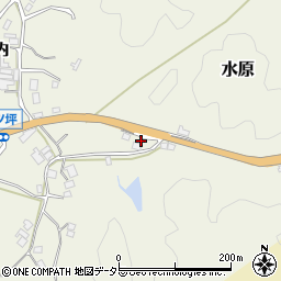京都府船井郡京丹波町水原タハ周辺の地図