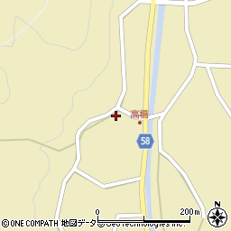 岡山県真庭郡新庄村2757周辺の地図