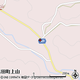 島根県雲南市吉田町上山321周辺の地図
