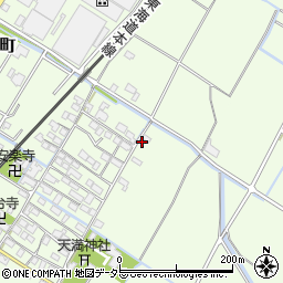 滋賀県東近江市今町80周辺の地図