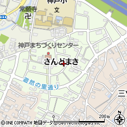 静岡県富士市さんどまき周辺の地図