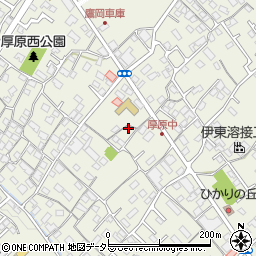 静岡県富士市厚原752-2周辺の地図
