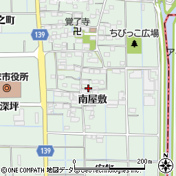 愛知県あま市七宝町沖之島南屋敷55周辺の地図