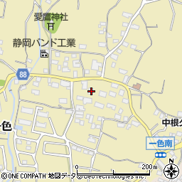 静岡県富士市一色391周辺の地図