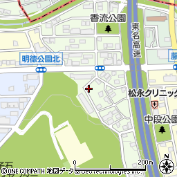 愛知県名古屋市名東区藤森西町1201周辺の地図