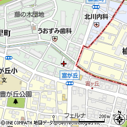愛知県名古屋市名東区藤里町33周辺の地図