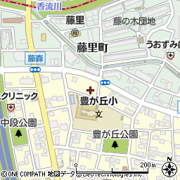 愛知県名古屋市名東区豊が丘1004周辺の地図