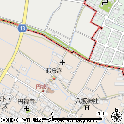 滋賀県愛知郡愛荘町円城寺410周辺の地図