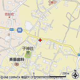 静岡県富士市一色183周辺の地図