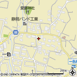 静岡県富士市一色394-4周辺の地図