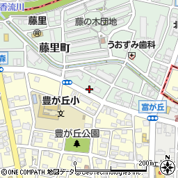 愛知県名古屋市名東区藤里町2102周辺の地図