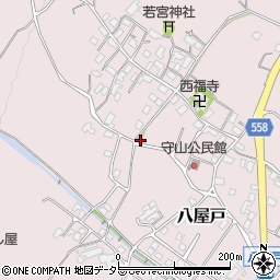 滋賀県大津市八屋戸348周辺の地図