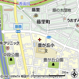 愛知県名古屋市名東区豊が丘1006周辺の地図