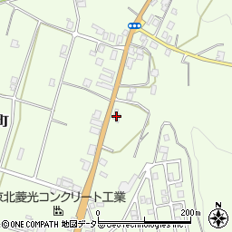 京都府京都市右京区京北下弓削町勝山周辺の地図