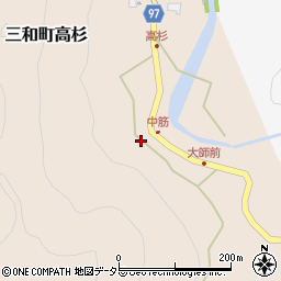 京都府福知山市三和町高杉328周辺の地図